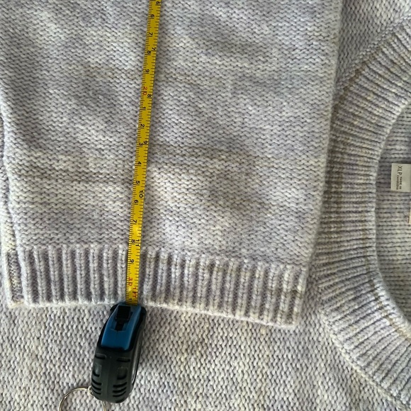 Loft Outlet SZ petite XL, pullover, fifty shades of grey knit sweater. - Picture 9 of 12